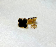 Sterling Silver 925 Clover Earrings and Necklace